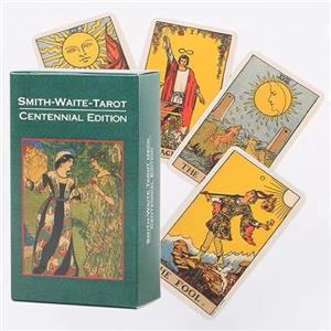 Koolkasa Rider Waite Tarocchi con Guida, Tarocchi carte Adatti Ai Principianti, 78 carte di tarocchi Rider per la divinazione, inglese tarot cards, giochi di carte per feste