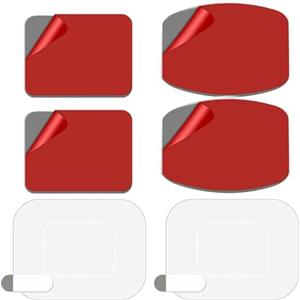 Makoto Nobu Adesivo biadesivo e pellicola elettrostatica per parabrezza auto, adesivi e pellicola elettrostatica per parabrezza auto per montaggio Dash Cam, Biadesivo Extra Forte