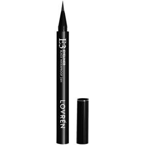 Clinicalfarma Lovren E3 Eyeliner Nero Waterproof 24H 0,5ml - Formula Rigenerante con Tripeptide