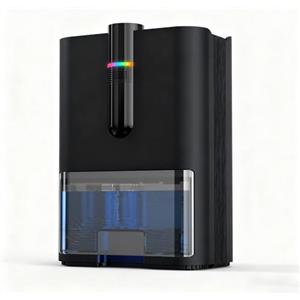 Tiptop Home Deumidificatore Casa Elettrico, Deumidificatore Elettrico per 80 m², Anti Muffa, 2500 ml Portatile, Ultra Silenzioso, Deumidificatores Portatile per Camera da Letto, Bagno, Armadio