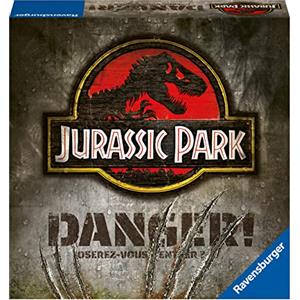 Ravensburger Jurassic Park Danger - Gioco da tavolo immersivo con dinosauri e avventure