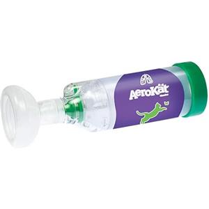 AeroKat - Aerosol per Gatti con Indicatore di Flusso per Terapia Inalatoria Efficace