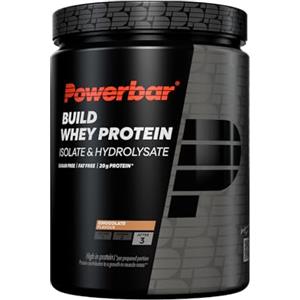 Powerbar - Black Line - Build Whey Protein - Chocolate - 572g - proteine vegetali in polvere