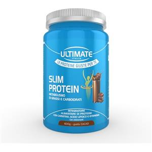 ULTIMATE ITALIA Slim protein cacao 600g - controllo del peso - Ultimate Italia