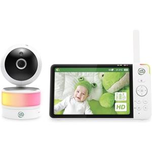 LeapFrog LF920HD Baby Monitor with 720p 7" HD Display, Color Night Vision, 360° Panoramic and Tilt, 8x Zoom, Night Light, Humidity/Temperature Sensor, 1000ft Range, Safe Conness