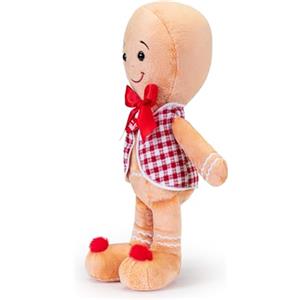 Trudi Omino Pan di Zenzero Zeno Soggetti Natalizi in Peluche, Decorazioni Albero di Natale | 30x45x12cm Taglia XL | Xmas | Modello 29363