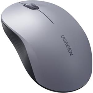UGREEN Mouse Ergonomico Silenzioso Senza Fili Bluetooth BT5.0 2.4GHz 4000 DPI Mouse Ottico Regolabile Compatibile con Mac PC Portatile Tablet Windows macOS Android iOS Linux