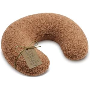 Totsy Baby Cuscino allattamento e gravidanza bouclé 130 cm - cuscini neonato per allattare e dormire accessori per mamma y bebe lavabile e multifunzione Oeko-Tex Pumpkin