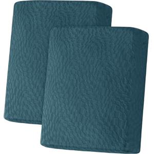 Ystyle Copriseduta Divano Elasticizzato, Copri Cuscini Divano, Coprisedile Per Divano, Universale Copricuscini Per Divani, Copricuscino Copri Seduta Divano(1 Posto*2, Turchese)