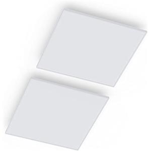 Klarstein Smart Stufa Elettrica Basso Consumo, Riscaldatore da Soffitto 350W Termosifone Elettrico, Riscaldamento Elettrico, Pannello Radiante Infrarossi, Lampada Riscaldante, Telecomando, IP44 No CO2