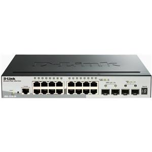 D-Link DGS-1510-20 Switch di Rete Gestito L3 Gigabit Ethernet 16 Porte 2 SFP 2 SFP - Montaggio Rack
