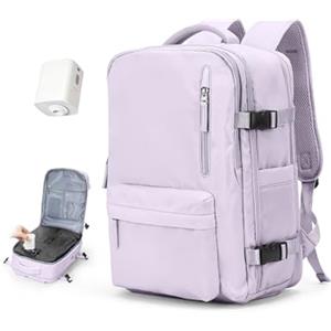 BJLFS Borse da Cabina per Ryanair 40×30×20 Zaino da Viaggio con Sottovuoto Bagaglio a Mano 40x20x25 Easyjet 45×36×20,Zaino Wizzair 40x30x20,Zaino Casual per laptop da 14 pollici