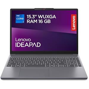 Lenovo IdeaPad Slim 3 Notebook 15.3'' IPS WUXGA (1920x1200), Intel Core i7-13620H, RAM 16GB, 512GB SSD, Windows 11 Home, WiFi 6 - Luna Grey