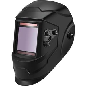 GFACHNT Maschera Saldatura Automatico Casco Saldatura 10X9.3cm Casco Maschera Saldatura Autoscurante Auto Oscuramento Caschi Saldatura Flusso Solare 4 Sensore Arco Ampia Ombreggiatura 5~9/9~13 Welding