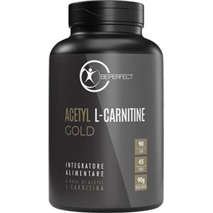 BEPERFECT Acetil L-Carnitina Tartrato Integratore - 3360 mg per Dose - 90 Compresse - Supporto Metabolico ed Energetico per Sport, Recupero e Attività Fisica