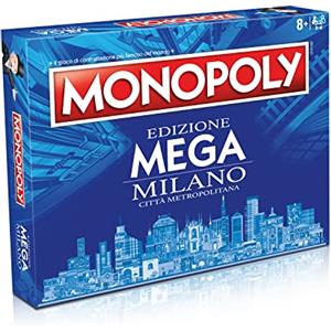 Winning Moves Monopoly - Edizione Mega Milano Citta' METROPOLITANA
