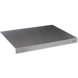 5 five simply smart 5Five - Tagliere e impastatrice in acciaio inox - 50x40 cm - Acciaio inox 430 ad alta resistenza - Accessorio da cucina