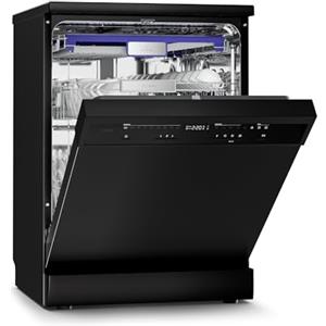 Klarstein Velaire Lavastoviglie 60cm Libera Installazione - 14 Coperti, 9 Programmi, 42 dB, Classe A, AquaStop, Blocco Bambini, Lavastoviglie Classe Energetica A
