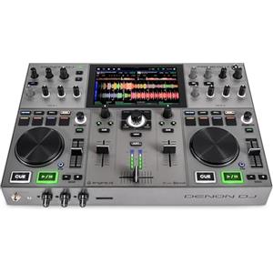 Denon DJ PRIME GO Controller per DJ 2 Canali con Streaming Wi-Fi, Bluetooth, Touchscreen da 7