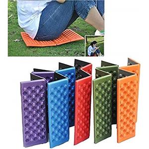 Boolavard Pieghevole Pieghevole Tappetino da Campeggio per Esterni Sedile in Schiuma XPE Cuscino Portatile Impermeabile Sedia da Picnic Mat Pad (Blu)
