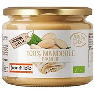 Biotobio Crema Spalmabile 100% Mandorle Pelate - Ricca di Fibre e Proteine, Prodotto Biologico Italiano