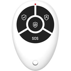 Meichoon 2Pack Telecomando Intelligente Senza Fili 433MHz Casa Antifurto SOS Pulsante Telecomando Portatile per Sistema di Sicurezza Domestica AR05_2