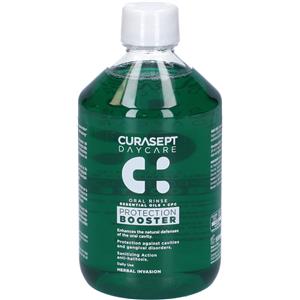 Curasept Daycare Collutorio Herbal Invasion 500 ml - Protezione dalle carie e alitosi con Oli Essenziali e CPC