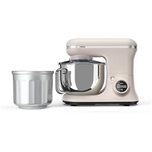 Princess Robot da cucina digitale Nordic, Ciotola 5 L Inox, 8 Velocità, Controllo Digitale, Gelatiera, 1200 W, Senza BPA, Piedini Antiscivolo, Lavabile Lavastoviglie, 220138