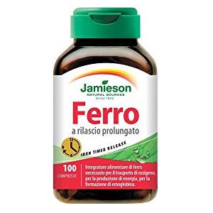 Jamieson Laboratories Jamieso Ferro a Rilascio Prolungato, 100 Compresse