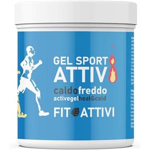 FITOATTIVI NATURA E BENESSERE Crema Riscaldante Muscoli Sportiva Pre e Post Allenamento, Gel con Arnica, Collagene, Acido Ialuronico e Vitamina E, 100% Made in Italy 550 ml - FITOATTIVI