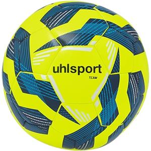 uhlsport TEAM palloni da calcio - palloni da allenamento durevoli per l'allenamento della squadra - calcio per bambini e adulti, misura 3, misura 4 e misura 5