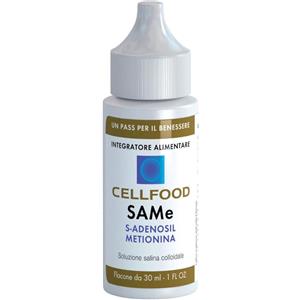 Cellfood SAMe - Integratore Alimentare in Gocce da 30 ml con S-Adenosil-Metionina per il Benessere Cellulare e il Tono dell'Umore