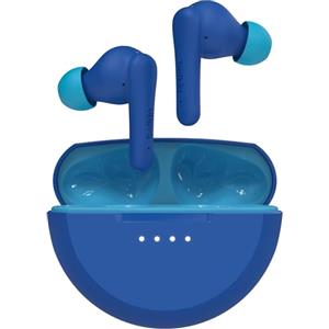 Belkin SoundForm Nano 2 Auricolari Bluetooth per bambini con microfono, batteria di 28 ore, volume sicuro di 85 dB, resistenza all'acqua (IPX5), auricolari Bluetooth per iPhone, iPad, Galaxy - Blu