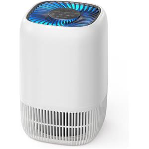 AROEVE Purificatore d'Aria con Filtro HEPA H13 a 3 Stadi, Risparmio Energetico 5W & Silenzioso 22 dB, Rimuove Polline Fumo Peli di Animali, Funzione Diffusione Aromi, per Stanze fino a 20㎡