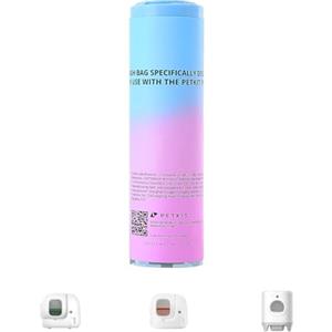 PETKIT Sacchetti per Escrementi per Gatti, Sacchi per Lettiera per PURA Max 2 e PURA X, 1 Rotolo*20 (20 Pezzi)
