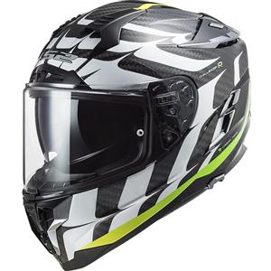 Ls2 Casco Moto Integrale In Carbonio Ls2 FF327 CHALLENGER C Flam