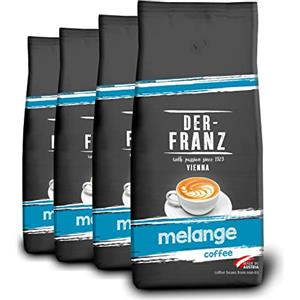 Der-Franz Melange caffè, macinato, 4 x 1000 g