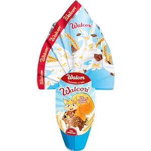 Generico Walcor Walcorì Uovo di Cioccolato al Latte con Croccanti Cereali e Sorpresa 170g - Uovo Pasqua per Bambini