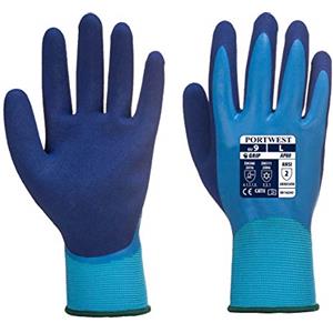 Portwest Liquid Pro Guanto, Taglia: M, Colore: Blu, AP80B4RM