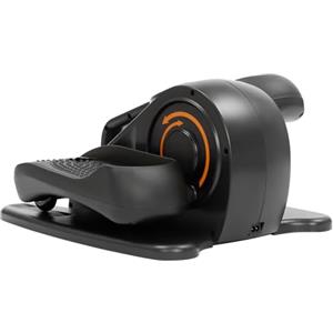 lousriyy Ellipside Elettrico 5 Velocità & 3 Modalità Regolabile Mini Ellittica Elettrica Macchina Ellittica con Telecomando, Sotto Scrivania Macchina ellittica, Nero