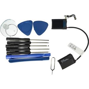 vhbw batteria compatibile con Apple AirPods Max auricolari cuffie wireless (664mAh, 3,81V, Li-Poly) + set utensili