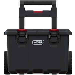 Keter Stack & Roll - Carrello portautensili fai da te resistente