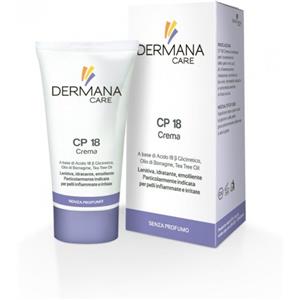Noreva Dermana CP18 Crema Lenitiva Idratante ed Emolliente 50 ml per Pelli Infiammate e Irritate