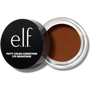 e.l.f. Putty Colour-Correcting Eye Brightener, illuminante e primer per il contorno occhi, riduce l'aspetto delle occhiaie, prodotto vegano e non testato sugli animali, Rich