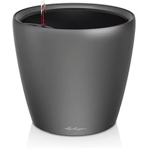 LECHUZA CLASSICO Premium LS 21 antracite metallizzato 16023