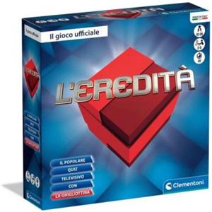 Clementoni Gioco da Tavolo L'Eredità - Quiz Ispirato al Programma TV RAI per Divertimento in Famiglia