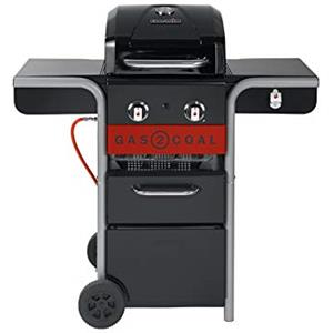 Charbroil Char-Broil 140924 Gas2Coal 210 - Barbecue a gas ibrido, colore: Nero