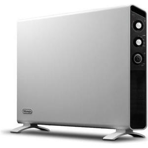 DELONGHI De'Longhi, Termoconvettore Slim, 2000W, HCX3220FTS, Riscaldatore Elettrico, Nero e Bianco