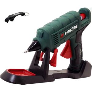 PSIDE® Bundle - Park Side® Pistola per colla a caldo PHP 500 senza fili Ø 11 mm 200 °C incollatrice +PSIDE® portachiavi