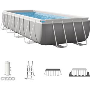 Piscine Intex Piscina rettangolare Intex Prisma Frame 488 x 244 x 107 cm